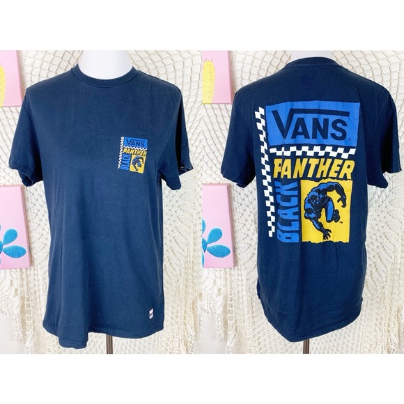 black panther vans shirt